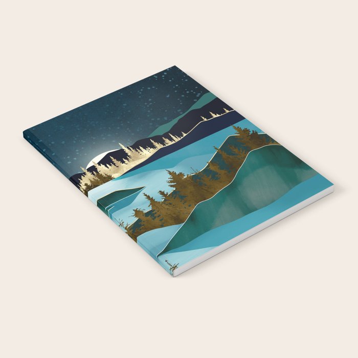 Autumn River Night Notebook Gallery Image 1