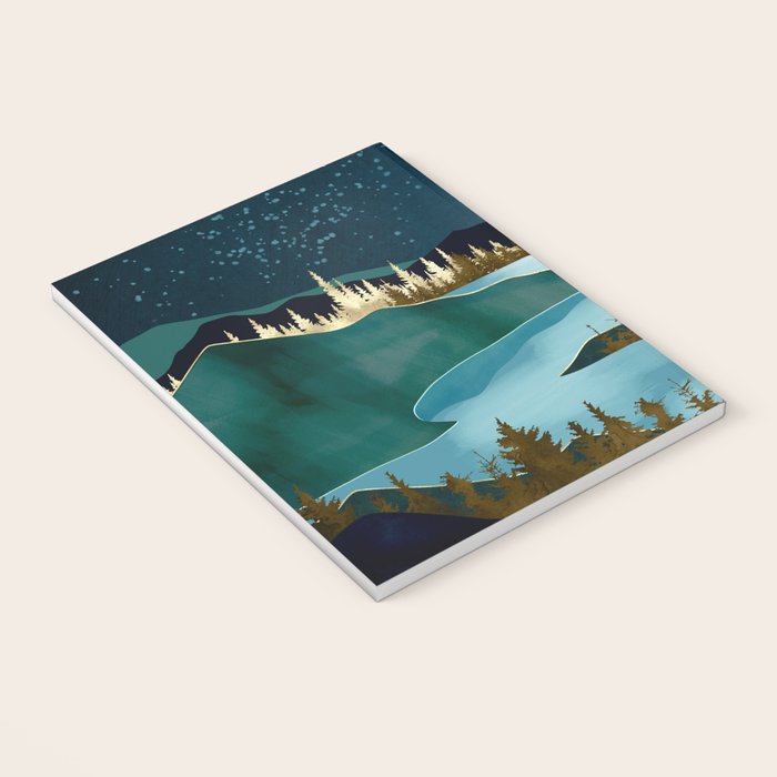 Autumn River Night Notebook Gallery Image 3