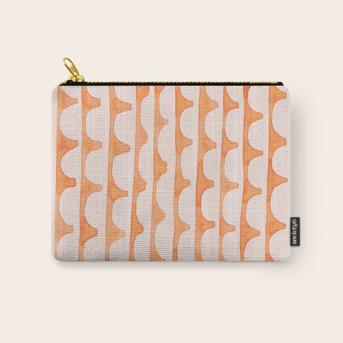 Scoop in peach Carry All Pouch Gallery Image 1