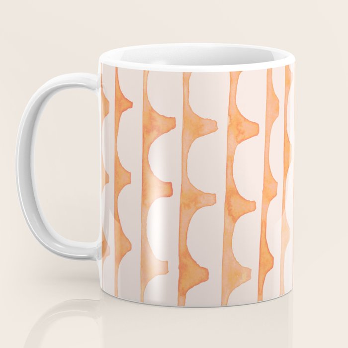 Scoop in peach Coffee Mug Gallery Image 3