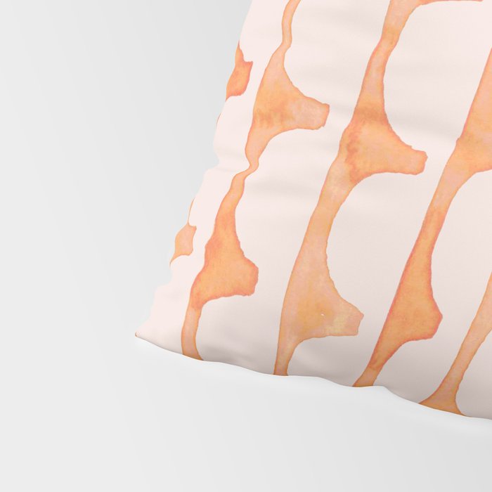 Scoop in peach Pillow Sham Gallery Image 4