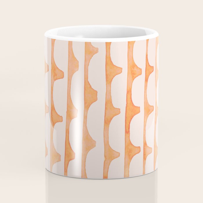 Scoop in peach Coffee Mug Gallery Image 4