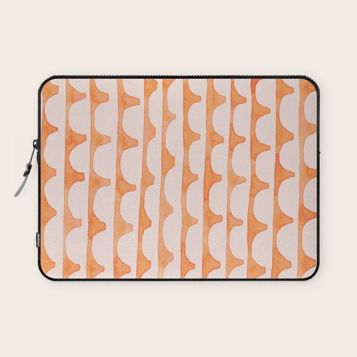 Scoop in peach Laptop Sleeve Gallery Image 1