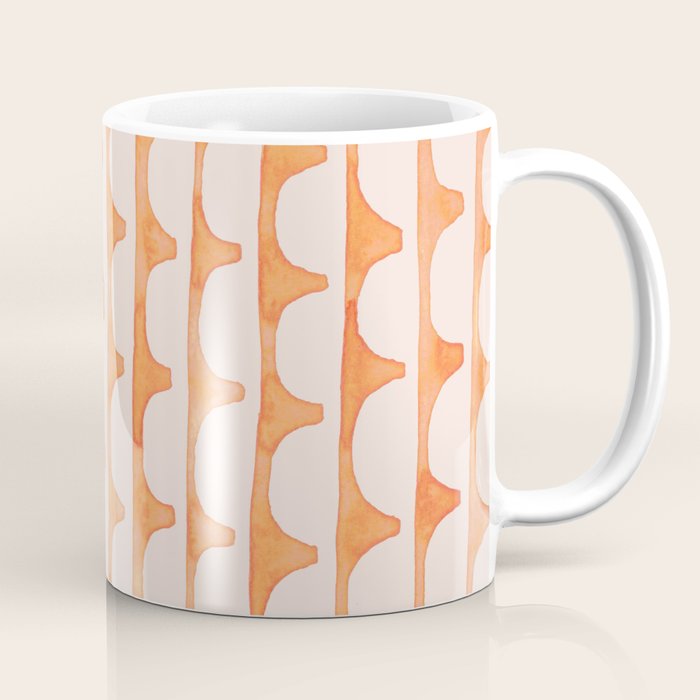 Scoop in peach Coffee Mug Gallery Image 1