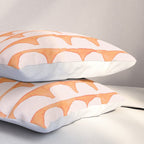 Scoop in peach Pillow Sham Gallery Image 3