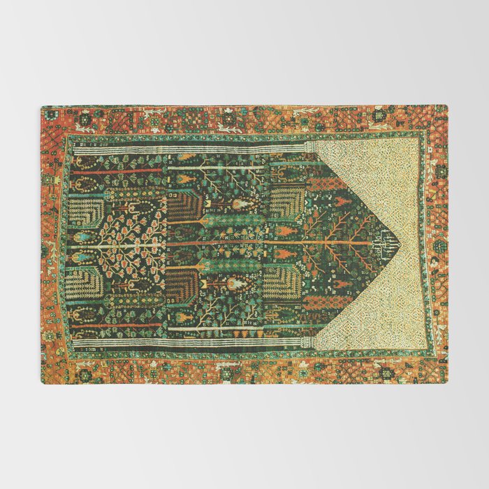 Weeping Willow Antique Bijar Persian Rug Print Rug Gallery Image 2