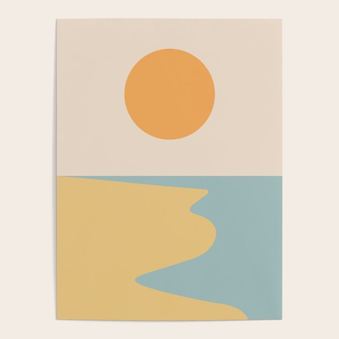 Ocean Sunset Sunrise II Poster Gallery Image 4