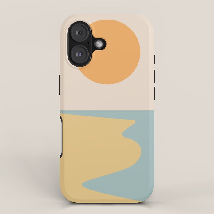 Ocean Sunset Sunrise II iPhone Case Gallery Image 1