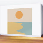 Ocean Sunset Sunrise II Wall Mural Gallery Image 2