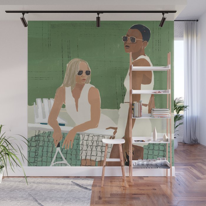 Tennis Wall Mural Gallery Image 1