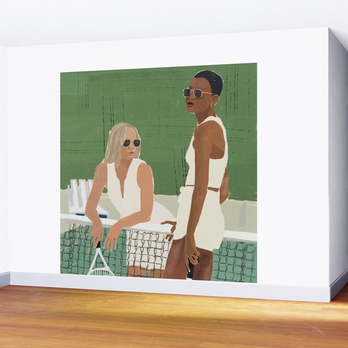 Tennis Wall Mural Gallery Image 2