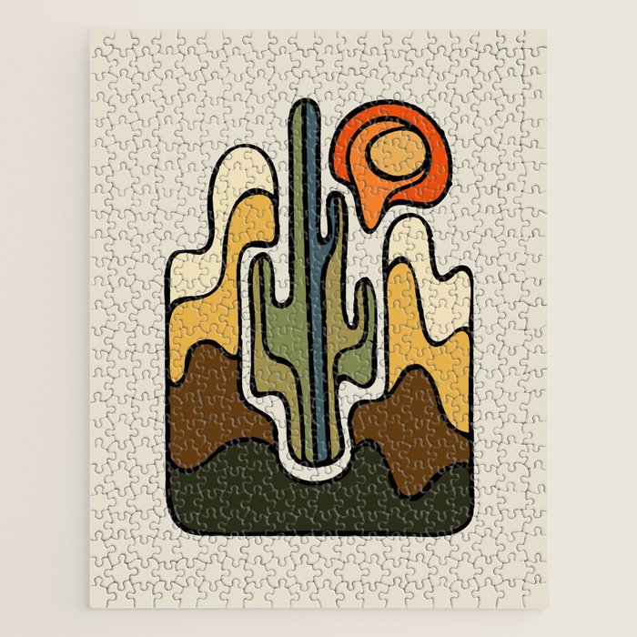 Desert Sun Jigsaw Puzzle Gallery Image 1