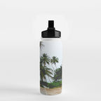 Basketball on Isla Bastimento, Bocas del Toro, Panama Water Bottle Gallery Image 2