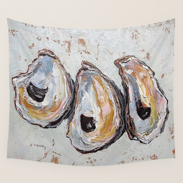Oyster shells Wall Tapestry Gallery Image 4