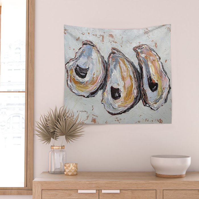 Oyster shells Wall Tapestry Gallery Image 2