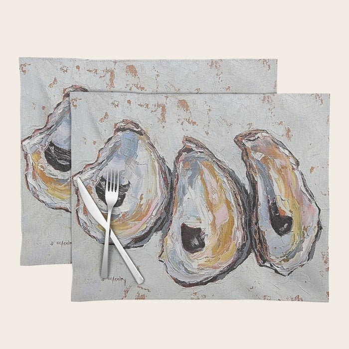 Oyster shells Placemat Gallery Image 1