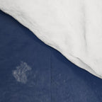 Navy Blue Woodblock  Comforter Gallery Image 4