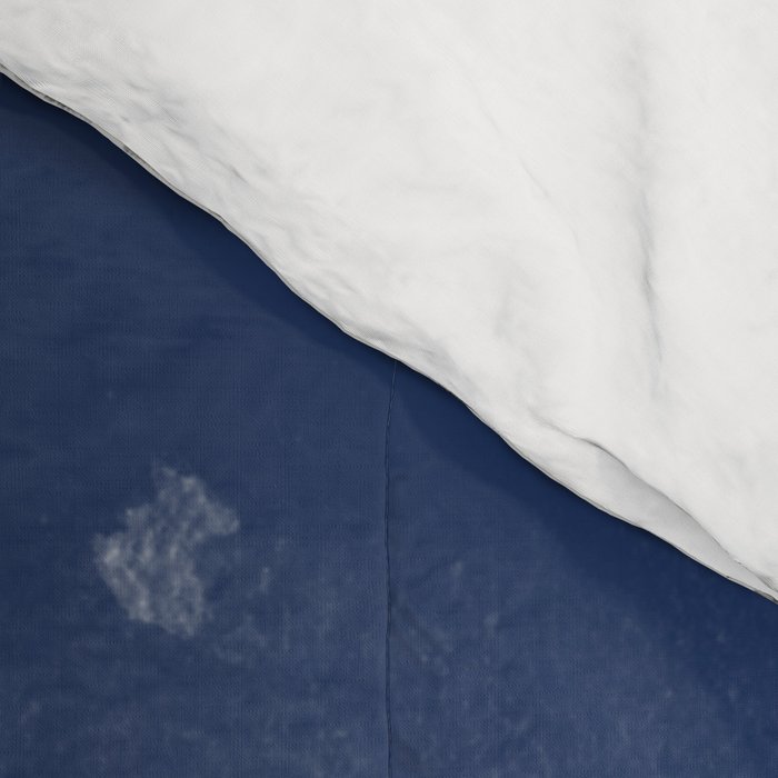 Navy Blue Woodblock  Comforter Gallery Image 4