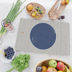 Navy Blue Woodblock  Cutting Board Gallery Image 2