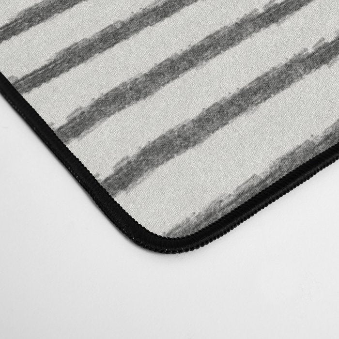 Navy Blue Woodblock  Desk Mat Gallery Image 4