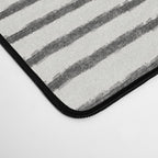 Navy Blue Woodblock  Desk Mat Gallery Image 4