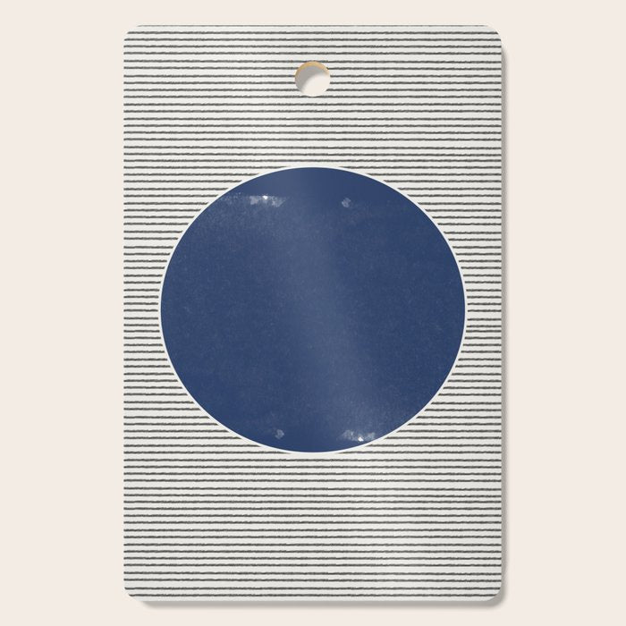 Navy Blue Woodblock  Cutting Board Gallery Image 1