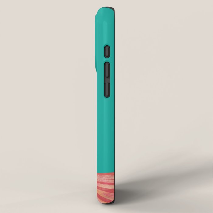 Flamingo Vibes |Tropical Pink Bird Pineapple on Head| Renee Davis iPhone Case Gallery Image 2