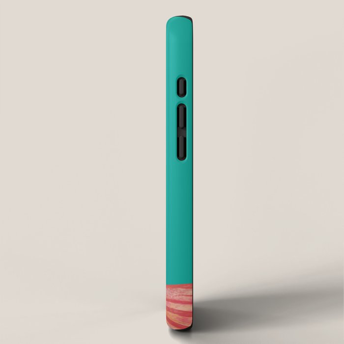 Flamingo Vibes |Tropical Pink Bird Pineapple on Head| Renee Davis iPhone Case Gallery Image 2