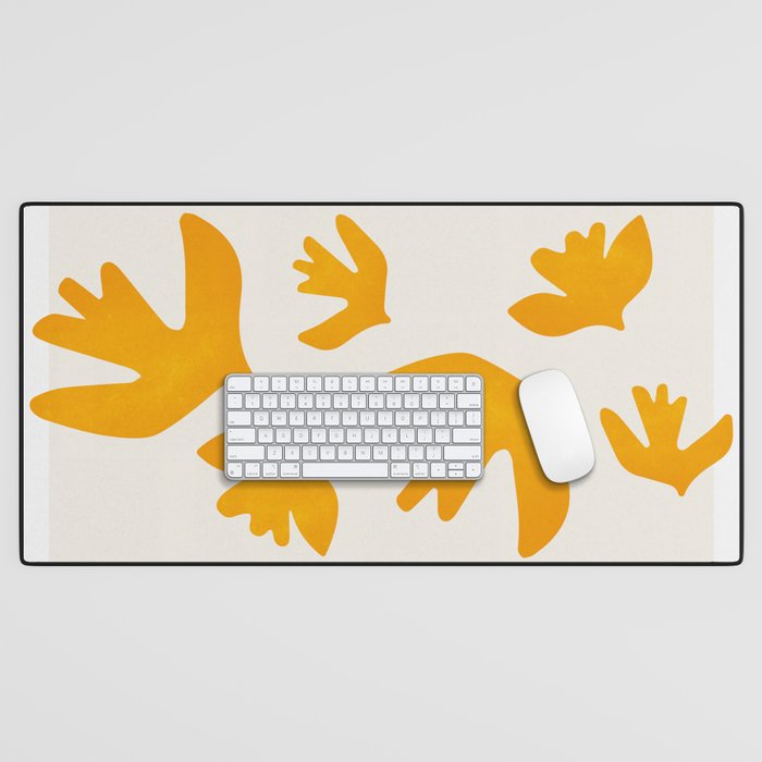 Golden Bell: Matisse Pastel Series 02 Desk Mat Gallery Image 1