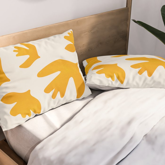 Golden Bell: Matisse Pastel Series 02 Pillow Sham Gallery Image 2