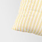 Classic Small Yellow Butter French Mattress Ticking Double Stripes Pillow Sham Gallery Image 4