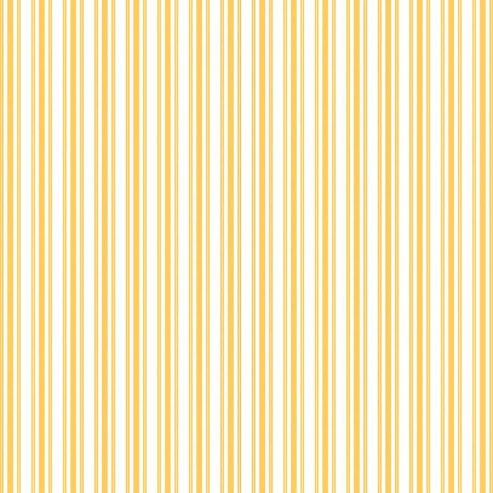 Classic Small Yellow Butter French Mattress Ticking Double Stripes Coffee Mug Gallery Image 2