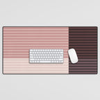 Color Block Line Abstract XI Desk Mat Gallery Image 1