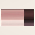 Color Block Line Abstract XI Desk Mat Gallery Image 3