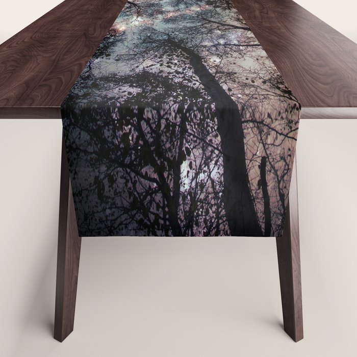 Starry Sky in the Forest Table Runner Gallery Image 1
