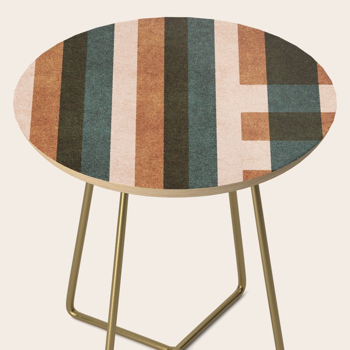 ABSTRACT ALPHABET / Decorative L Side Table Gallery Image 2