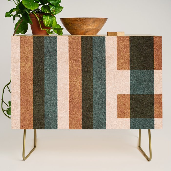 ABSTRACT ALPHABET / Decorative L Credenza Gallery Image 1