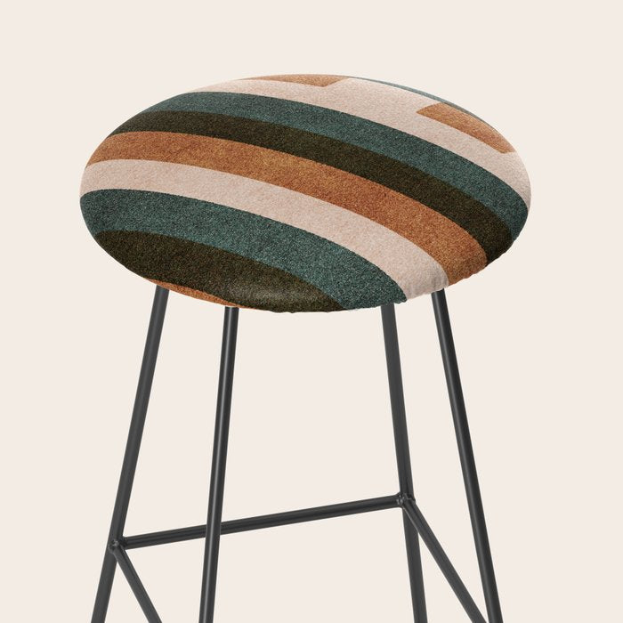 ABSTRACT ALPHABET / Decorative L Stool Gallery Image 2