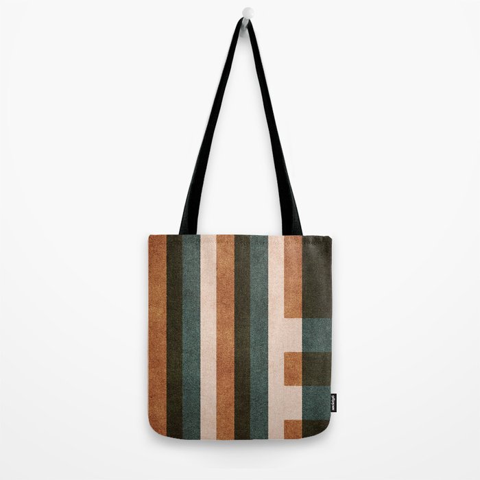 ABSTRACT ALPHABET / Decorative L Tote Bag Gallery Image 2