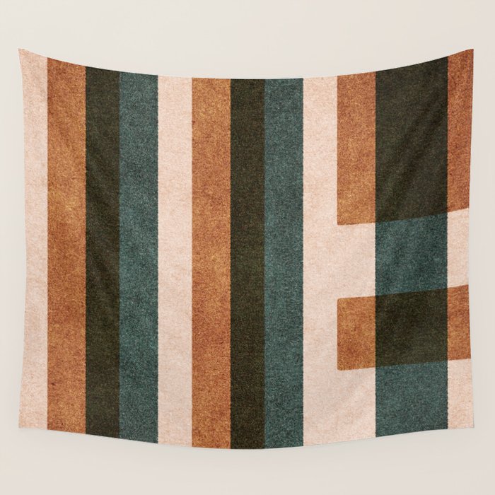 ABSTRACT ALPHABET / Decorative L Wall Tapestry Gallery Image 4