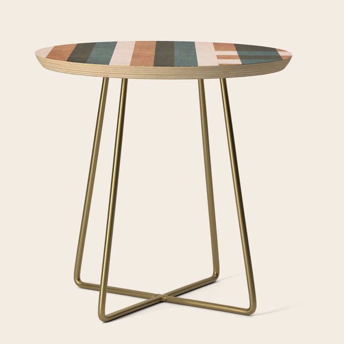 ABSTRACT ALPHABET / Decorative L Side Table Gallery Image 1