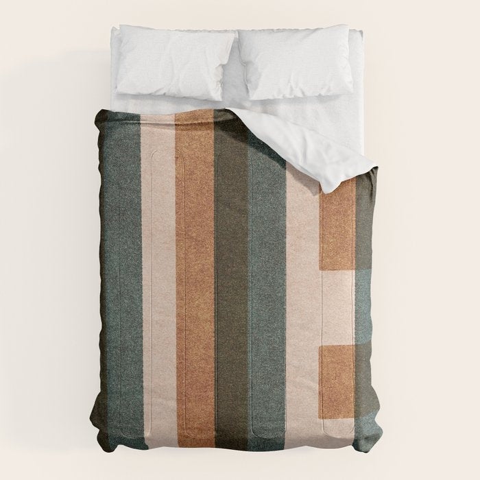 ABSTRACT ALPHABET / Decorative L Comforter Gallery Image 1