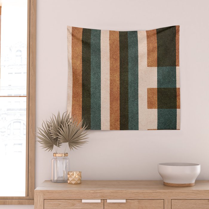 ABSTRACT ALPHABET / Decorative L Wall Tapestry Gallery Image 2