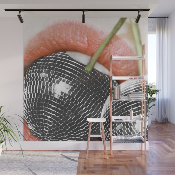 BITE me | Disco Cherry & Lips  Wall Mural Gallery Image 1