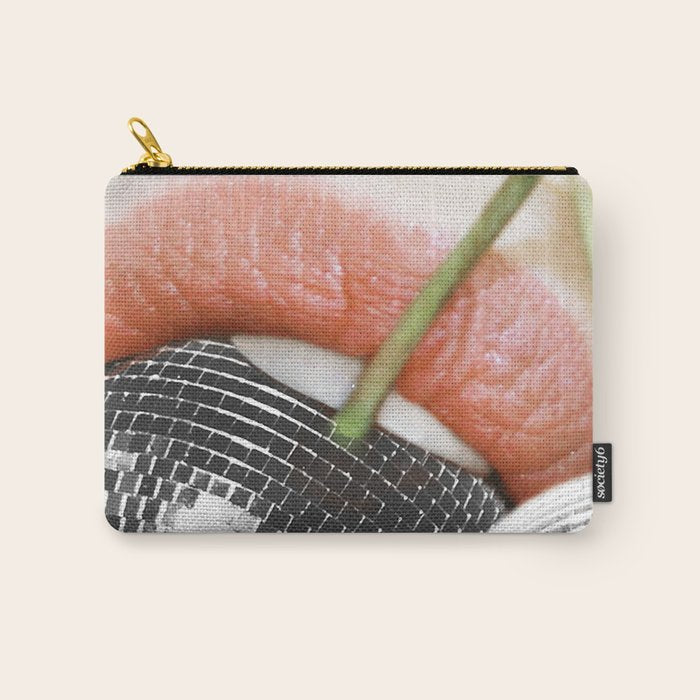 BITE me | Disco Cherry & Lips  Carry All Pouch Gallery Image 1