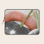 BITE me | Disco Cherry & Lips  Laptop Sleeve Gallery Image 1