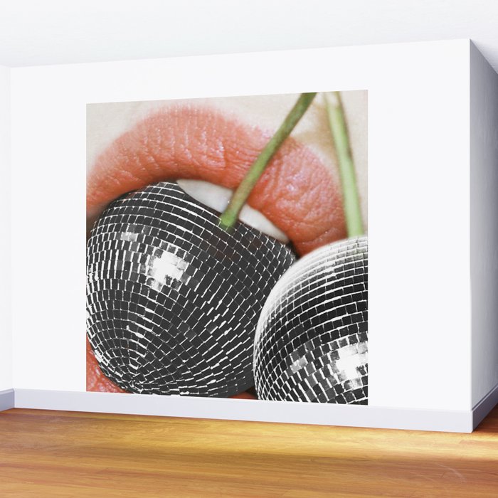 BITE me | Disco Cherry & Lips  Wall Mural Gallery Image 2
