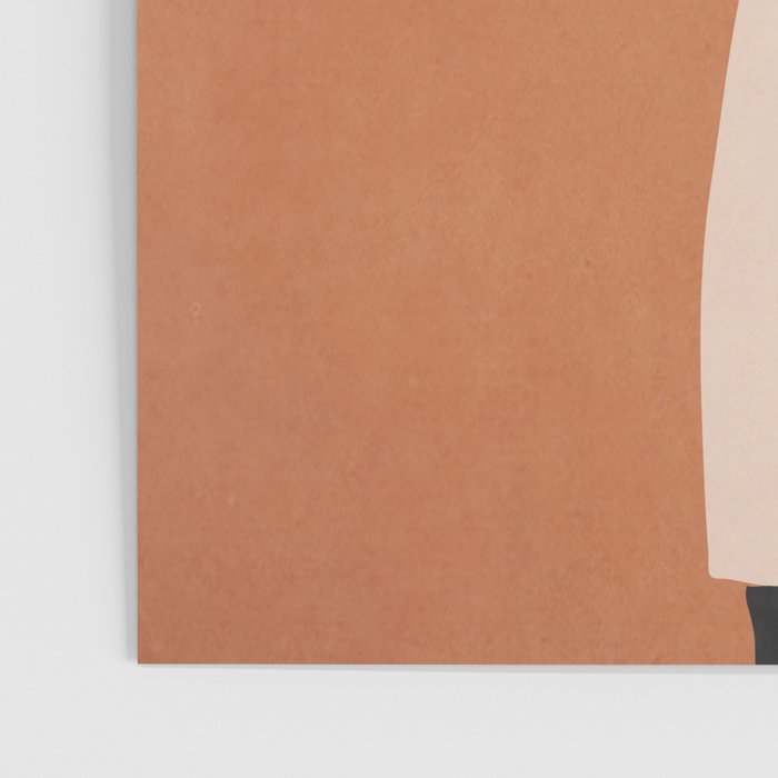 Minimal Abstract Art Sunset Girl 5 Poster Gallery Image 3
