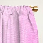 Modern fuchsia watercolor paint brushtrokes Window Curtain Gallery Image 2