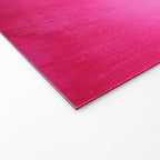 Modern fuchsia watercolor paint brushtrokes Welcome Mat Gallery Image 2